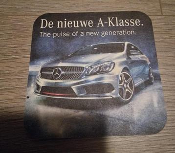 2x Mercedes-Benz bierviltjes onderzetters nieuw beschikbaar voor biedingen