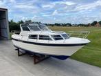 Agder 840 OC 2007 D3-130 pk diesel. Boeg/hekschroef Uitst.st, Watersport en Boten, Ophalen, Diesel, Zo goed als nieuw, Polyester