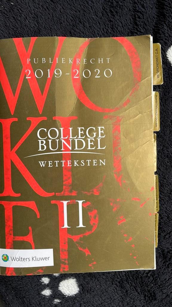 Henk Snijders - Wolters Kluwer Collegebundel 2019-2020, Boeken, Wetenschap, Zo goed als nieuw, Ophalen of Verzenden