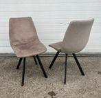 73 stuks Partij Luxe horeca restaurant stoelen, Ophalen, Bruin, Leer, Zo goed als nieuw