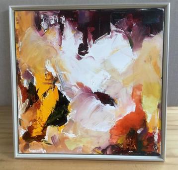 Kunst voor een Prikkie! O.a. olieverf schilderij in baklijst beschikbaar voor biedingen