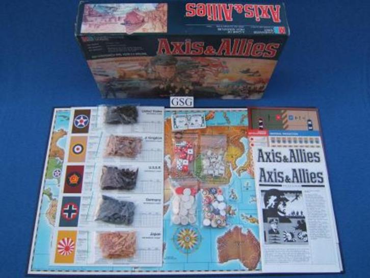 Axis & allies nr. 4423-04, Hobby en Vrije tijd, Gezelschapsspellen | Bordspellen, Gebruikt, Ophalen
