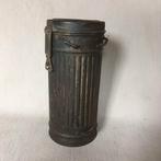 wo2 - Duitse gasmaskerbus Wehrmacht - kleurlagen, Verzamelen, Ophalen of Verzenden, Landmacht, Duitsland, Kist of Geocache