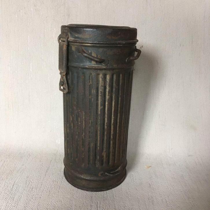 wo2 - Duitse gasmaskerbus Wehrmacht - kleurlagen, Verzamelen, Militaria | Tweede Wereldoorlog, Landmacht, Kist of Geocache, Duitsland