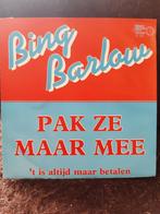 bing barlo - pak ze maar, Nederlandstalig, Gebruikt, 7 inch, Single