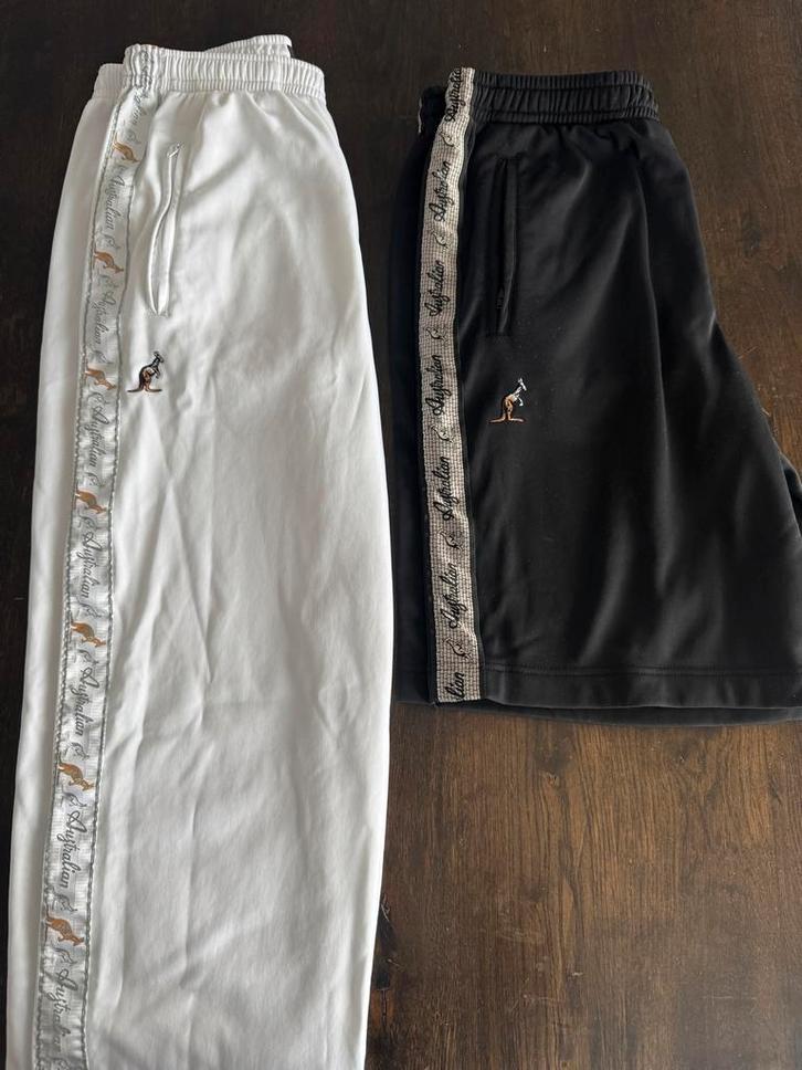 Australian Gabber Aussie Broeken, Kleding | Heren, Broeken en Pantalons, Zo goed als nieuw, Maat 52/54 (L), Wit, Ophalen of Verzenden