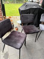 4 eetkamerstoelen, Huis en Inrichting, Stoelen, Ophalen of Verzenden, Zo goed als nieuw, Zwart, Vijf, Zes of meer stoelen