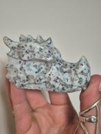 Kiwi Jaspis draken skull, Verzamelen, Ophalen of Verzenden, Mineraal