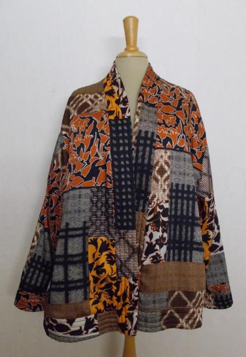 Apart Japans/kimono look mooi print jasje van Summum! 44, Kleding | Dames, Jasjes, Kostuums en Pakken, Zo goed als nieuw, Jasje