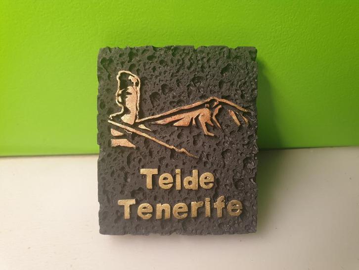 Magneet - Tenerife - Teide - Spanje, Verzamelen, Overige Verzamelen, Zo goed als nieuw, Ophalen of Verzenden