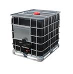 IBC'S 1000 liter UN-keur zwart, Ophalen, Kunststof, Met kraantje, 150 liter of meer