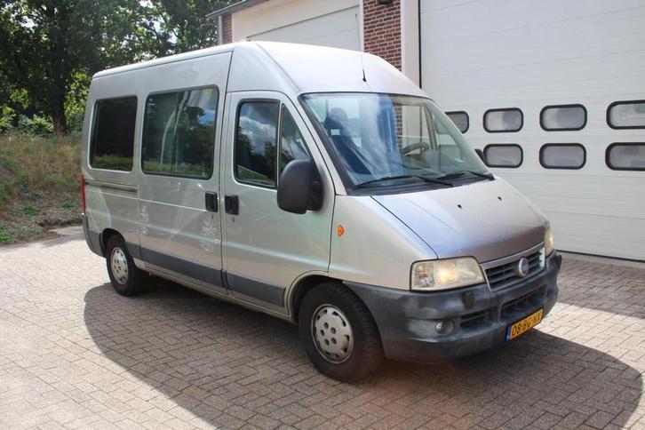 Fiat Ducato 15 2.8 JTD 370 Gran Volume * Dubbel Cabine / 128, Auto's, Bestelauto's, Te koop, ABS, Airconditioning, Centrale vergrendeling