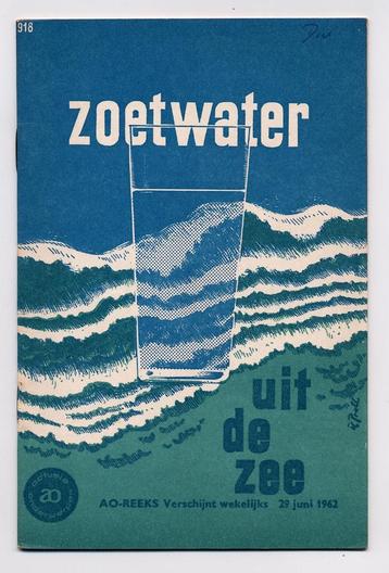 Zoetwater uit de zee - waterontzouting zonne-energie 1962 beschikbaar voor biedingen