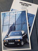 folder BMW 5-serie 1988 :  520I - 525i - 530i - 535i - NL, Ophalen of Verzenden, Zo goed als nieuw, BMW