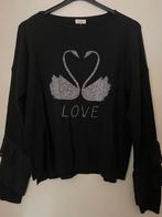 Nieuw! Prachtig apart zwart truitje met strass mt 38/40, Ophalen of Verzenden, Zo goed als nieuw, Maat 38/40 (M), Zwart