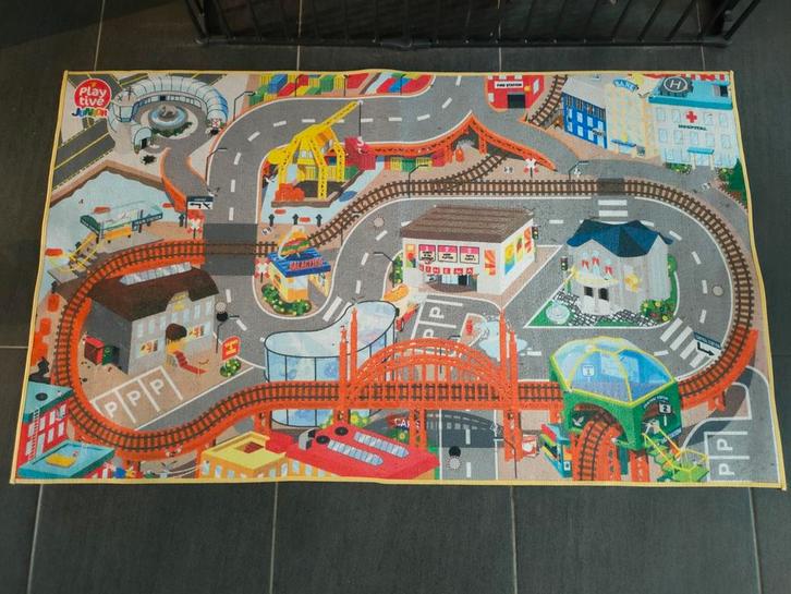 Playtive Junior Verkeersmat - Speelkleed, Kinderen en Baby's, Speelgoed | Speelkleden, Gebruikt, Ophalen of Verzenden