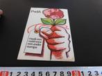 sticker Politiek PvdA maak een vuist voor een ander europa, Verzamelen, Stickers, Ophalen, Zo goed als nieuw, Bedrijf of Vereniging