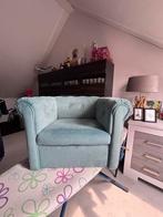 Kinder fauteuil turquoise, Huis en Inrichting, Banken | Sofa's en Chaises Longues, Ophalen, Eenpersoons, Minder dan 75 cm, Zo goed als nieuw