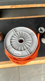 +/- 80 meter 10 mm nylon touw, Ophalen, Zo goed als nieuw, Wasrek