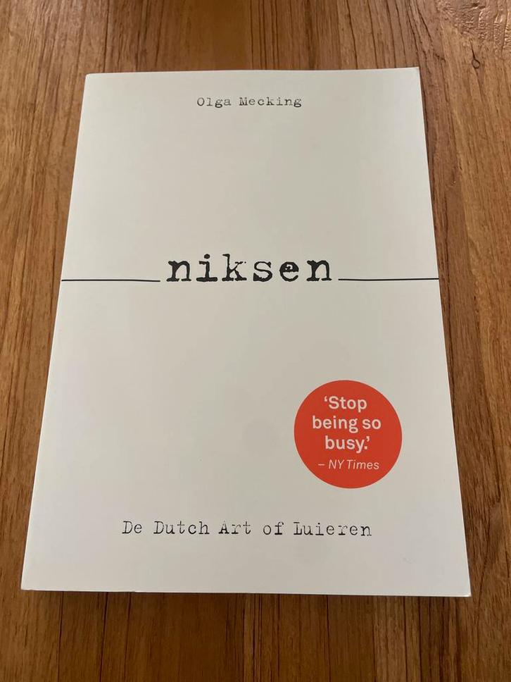 Niksen - De Dutch Art of Luieren, Boeken, Overige Boeken, Zo goed als nieuw, Ophalen of Verzenden