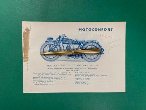 Motobécan Motorcycle Advertentie 1927 FRA/NL (Origineel), Verzamelen, Tijdschriften, Kranten en Knipsels, Knipsel(s), 1920 tot 1940