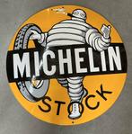 Emaille bord MICHELIN groot formaat 50 cm, Verzamelen, Merken en Reclamevoorwerpen, Ophalen of Verzenden, Reclamebord