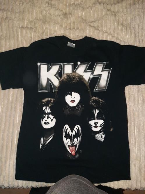 KISS 2010 tour shirt maat M, Kleding | Heren, T-shirts, Zo goed als nieuw, Zwart, Ophalen of Verzenden