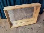 Spiegel met houten lijst Ikea 80 x 60, Ophalen, Gebruikt, Minder dan 100 cm, Rechthoekig