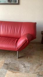Leolux Tango   bank. Rood, Huis en Inrichting, Banken | Bankstellen, Ophalen, Gebruikt, Minder dan 75 cm, Tweepersoons