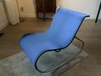 2 Blauwe IKEA Emmabo Loungestoelen, Huis en Inrichting, Fauteuils, Ophalen, Nieuw, 75 tot 100 cm, Stof