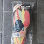 Pruik Punk - Rood/Geel/Groen - Carnaval - Nieuw, Ophalen of Verzenden, Nieuw, Carnaval