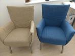Fauteuils Label van den Berg, Huis en Inrichting, Ophalen, Gebruikt, 75 tot 100 cm, 50 tot 75 cm