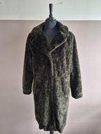 Carnavals bontjas Panterprint Groen maat M Jas thema panter, Hema, Carnaval, Maat 48/50 (M), Ophalen of Verzenden