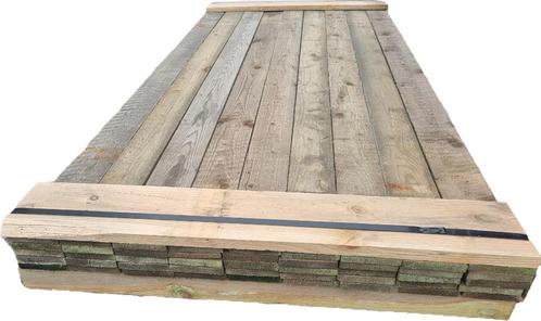 42 Planken geïmpregneerd  +/- 1.5x10.0 cm - nr: TP625, Tuin en Terras, Palen, Balken en Planken, Nieuw, Planken, 250 cm of meer