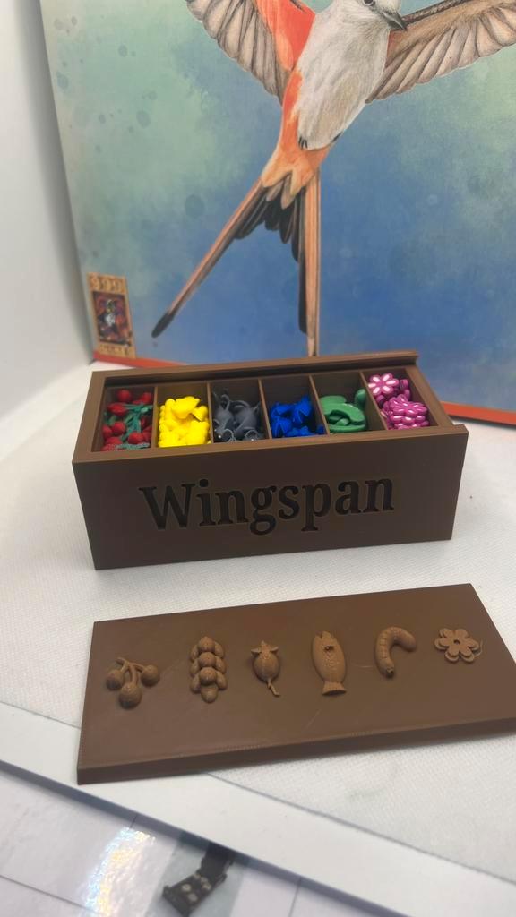 Wingspan 3D voedsel opberger, Hobby en Vrije tijd, Gezelschapsspellen | Bordspellen, Ophalen of Verzenden