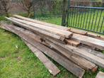 Gordingen, Doe-het-zelf en Verbouw, Hout en Planken, Gebruikt, 25 tot 50 mm, Balk, 300 cm of meer