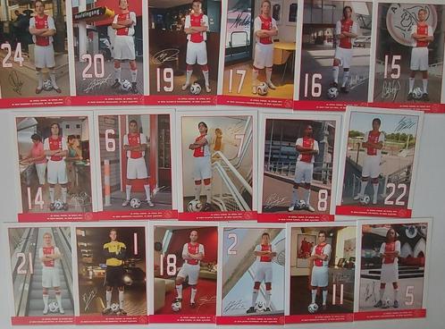 spelerskaarten AJAX Amsterdam seizoen 2006/07, Verzamelen, Sportartikelen en Voetbal, Zo goed als nieuw, Spelerskaart, Ajax, Verzenden