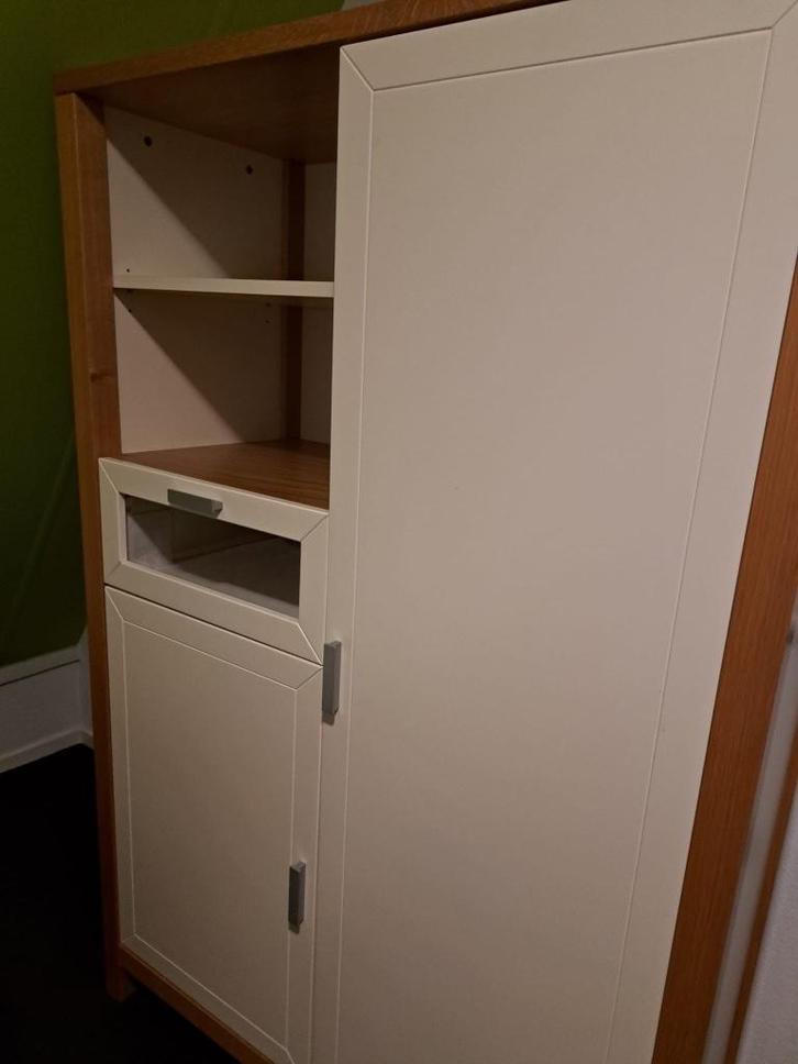 Robuuste (kinder) kleding kast met lade, hang en leg deel, Huis en Inrichting, Kasten | Kledingkasten, Gebruikt, 150 tot 200 cm