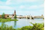 KAMPEN,- IJsselbrug met gezicht op de stad. 22-07, Verzenden, 1960 tot 1980, Ongelopen, Overijssel
