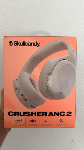 Skullcandy Crusher Anc 2 - Nieuw - Wit beschikbaar voor biedingen
