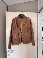 Vintage Bruine leren jas Leatherstyle maat 46/48 (XL), Bruin, Maat 46/48 (XL) of groter, Ophalen of Verzenden, Jasje