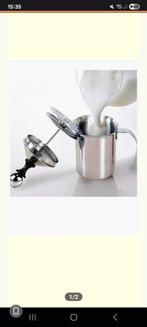 Melkopschuimer RVS - Perfecte Latte Thuis!, Ophalen of Verzenden, Zo goed als nieuw