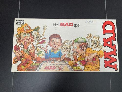 Het MAD spel compleet, Hobby en Vrije tijd, Gezelschapsspellen | Bordspellen, Gebruikt, Een of twee spelers, Drie of vier spelers