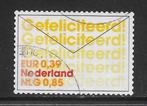 2001, Tien maal gefeliciteerd, Gefeliciteerd H [2002] (K2418, Postzegels en Munten, Postzegels | Nederland, Ophalen of Verzenden