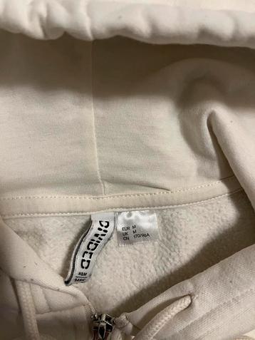 H&M Divided Witte Hoodie - Maat M beschikbaar voor biedingen
