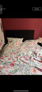 Boxspring bed matras dekbed dekbedhoes en Froze gordijnen, Ophalen of Verzenden, Zo goed als nieuw, Tweepersoons