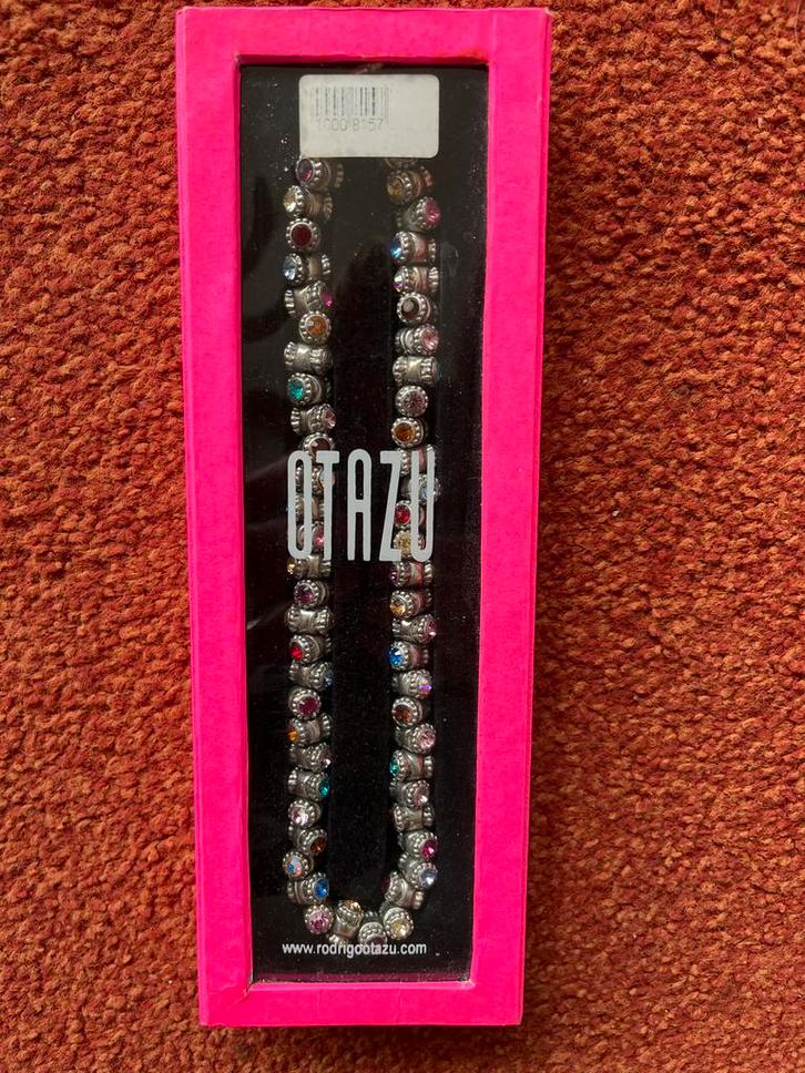 Otazu Ketting - Kleurrijk & Uniek!, Sieraden, Tassen en Uiterlijk, Kettingen, Zo goed als nieuw, Overige materialen, Overige kleuren