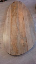 Mango houten tafelblad 220x100x76 cm., Ophalen, Gebruikt, 50 tot 75 cm, Rustiek