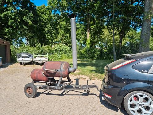 Offsetsmoker bbq, Tuin en Terras, Barbecue-accessoires, Gebruikt, Ophalen of Verzenden