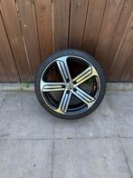 Autoband met velgen, Ophalen